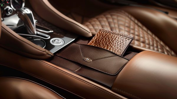 Étui carte grise : l'élégance naturelle et la protection assurée